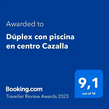 Duplex Con Piscina En Centro Cazalla Apartment